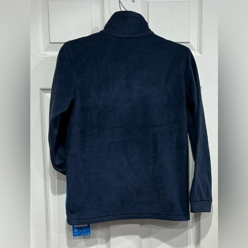 Columbia Kids Boys Medium Steens Mountain II Fleece Jacket Blue Navy NWT